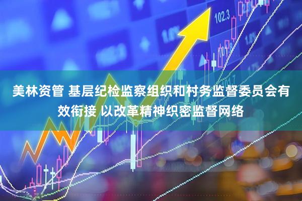 美林资管 基层纪检监察组织和村务监督委员会有效衔接 以改革精神织密监督网络