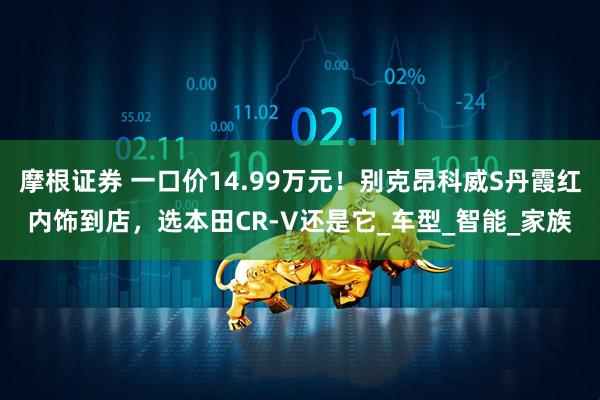 摩根证券 一口价14.99万元！别克昂科威S丹霞红内饰到店，选本田CR-V还是它_车型_智能_家族
