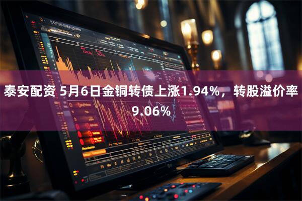泰安配资 5月6日金铜转债上涨1.94%，转股溢价率9.06%